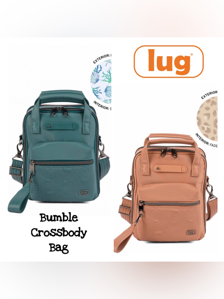 Lug Bumble Satin Luxe Vl Crossbody Bag Nwt